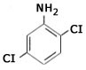 Structural Formula for 2-5 Dichloroaniline